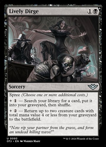 Mtg lively dirge otj nm - otj,