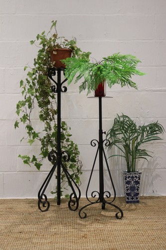 Two large wrought - wrought, iron