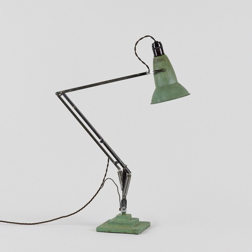 Early green chrome anglepoise - early, green/chrome