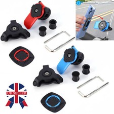 Quad/ Lock Style Motorcycle Mirror Or GPS Bar Mount With VIBRATION DAMPENER U