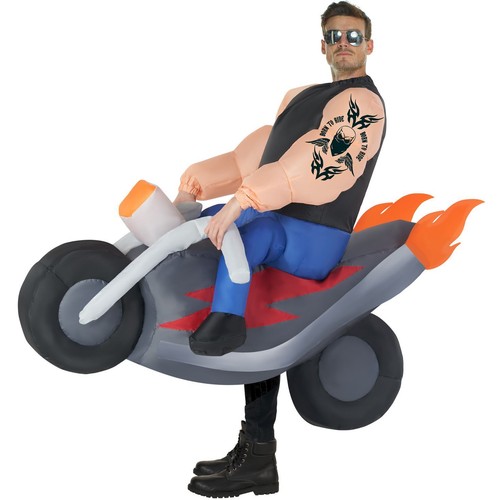 Inflatable hell angel ride - inflatable,
