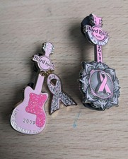 2 x Hard Rock Cafe Pink Ribbon