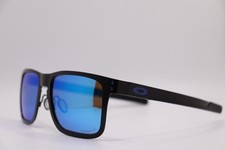 Oakley Men's Metal Holbrook Polarized Square Sunglasses Blue  Reflective Lense