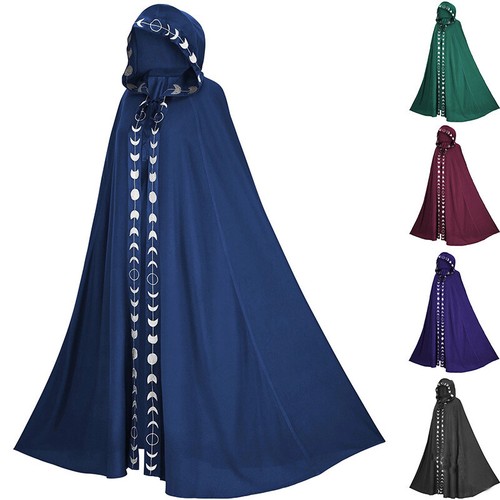 Adult kids hooded robe cloak - adult,