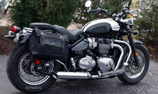 Triumph Speedmaster 2018+ Saddle Bags Luggage with mounts Black Single Bag NEW