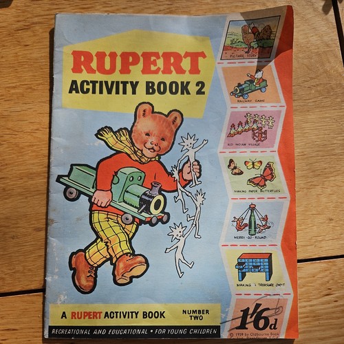 Rupert bear activity book - rupert,