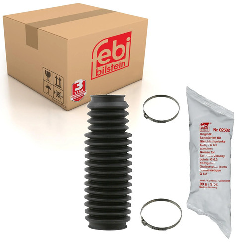 Front steering boot set fits - set,