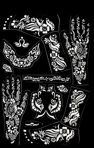 Fashion temporary tattoo - fashion,
