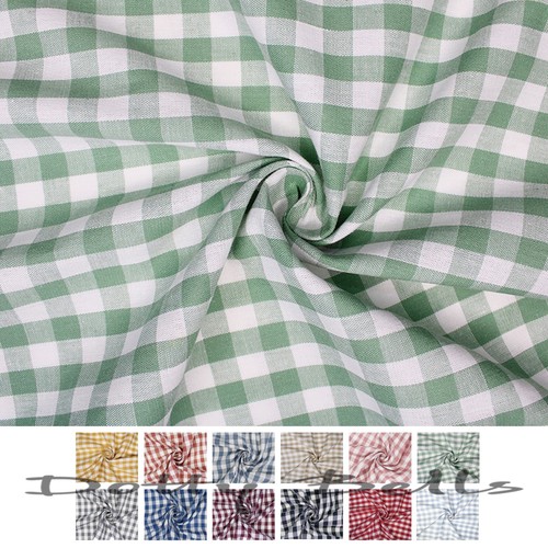 100 cotton gingham - cotton, fabric