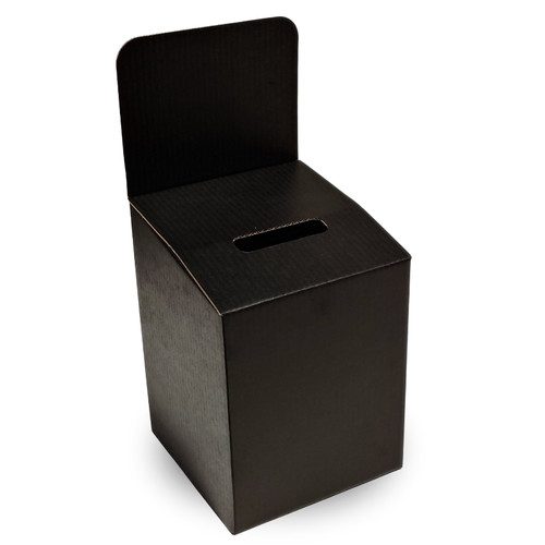 Black suggestion box - black,