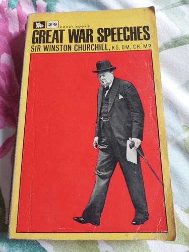 Great war speeches sir winston - war,