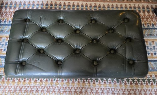 Vintage chesterfield green - vintage,