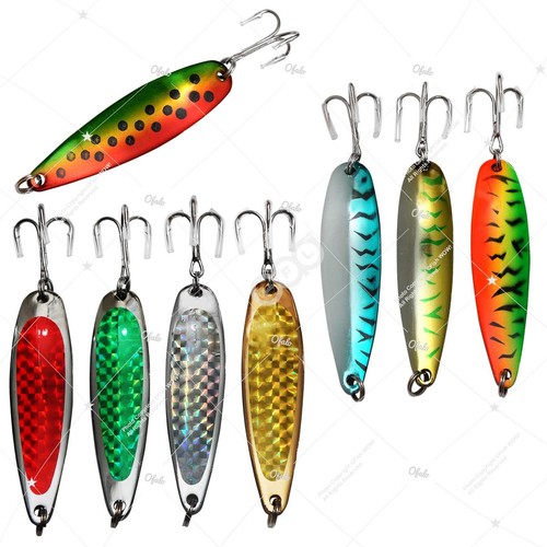 3oz fishing spoons treble - 3oz,