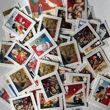 100 x 1st Class Christmas Stamps MNH Mint Full Gum CHEAP POSTAGE FV £170