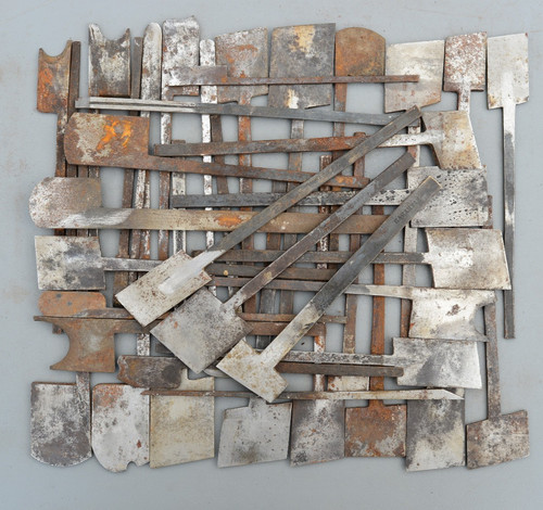 Set vintage irons parts - vintage, for