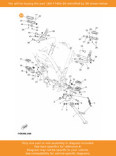 YAMAHA Cover, Footrest