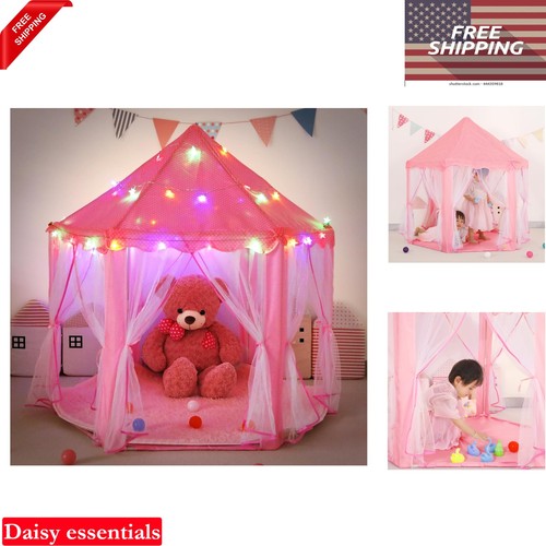 Hexagon princess play tent - hexagon,