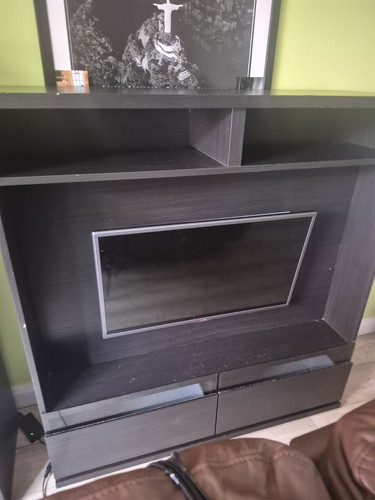 Black lebonco unit - tv, cabinet