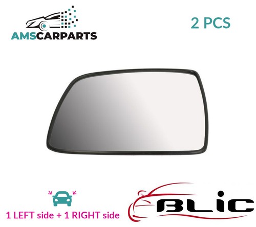 Rear view mirror glass - mirror, pair