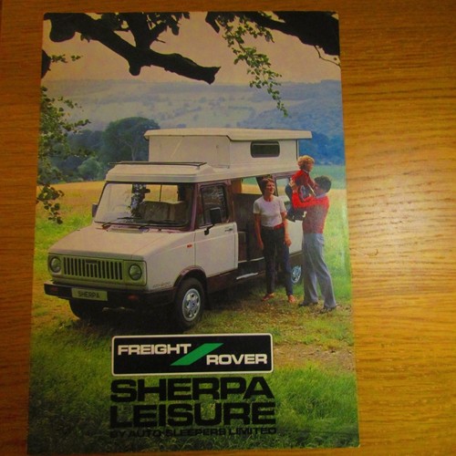 Freight rover sherpa leisure - rover,