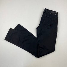 Women’s TOMMY HILFIGER Low Rise Slim Black Wax Feel Jeans , W28 L34