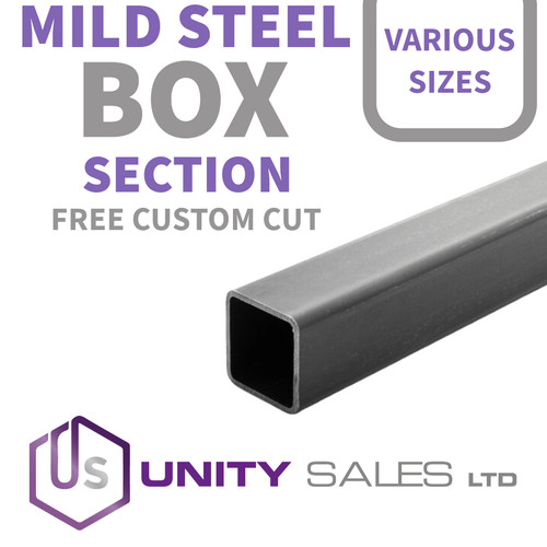 Mild steel box section - mild,