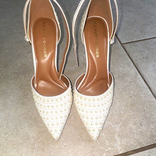 Kurt geiger white beaded - kg,