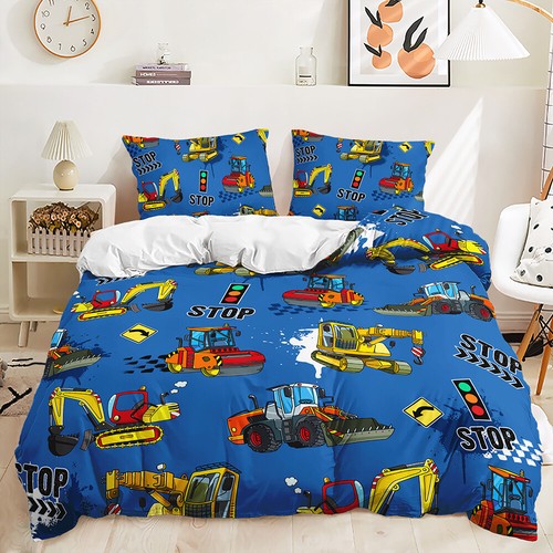 Working tractor doona quilt - tractor,