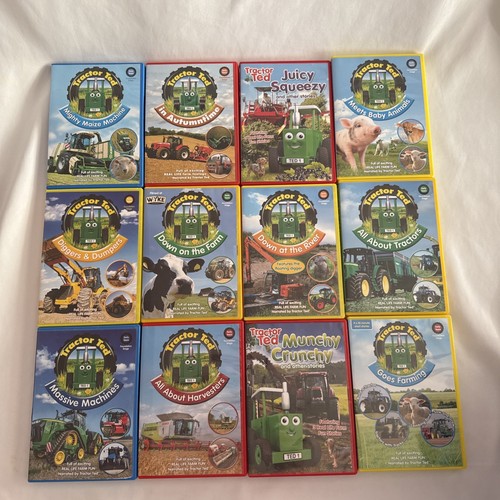 Tractor ted dvds bundle - tractor, 12