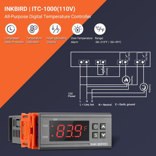 Inkbird digital heat - inkbird,