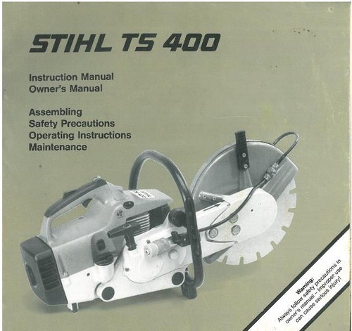 Stihl ts400 disc - ts400, cutter