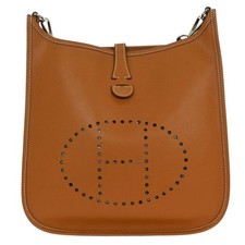 Hermes Gold Epsom Evelyne 1 PM