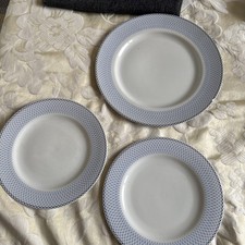 3x ROYAL WORCESTER AZURE BLUE