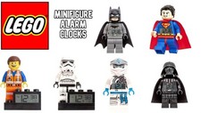 LEGO Character Minifigure Alarm Clocks - Collect Your Favourites!
