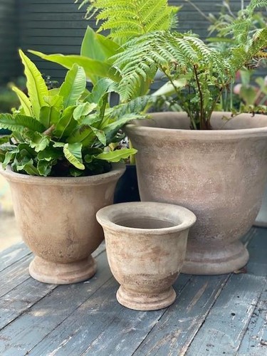 Terracotta outdoor urn clay - terracotta, urn,