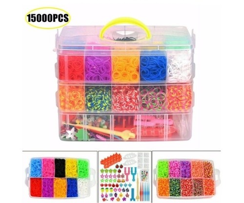 000pcs loom bands - 15,000pcs,