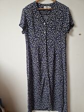 Mandy Marsh Floral Sheer Button Down Dress Size 18
