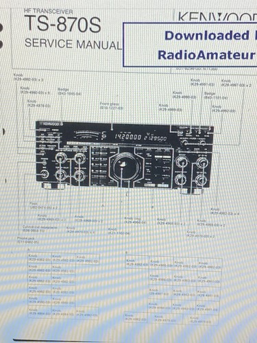 Kenwood 870s transceiver - ts-870s,