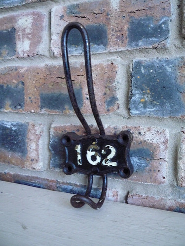 Antique cast iron coat - antique,