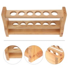 1 Pc Wooden Test Tube Racks