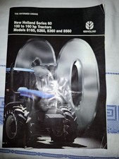 1996 New holland Series 60 Tractors brochure Models 8160,8260,8360 and 8560 