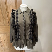 Zara TRF khaki shirt/jacket