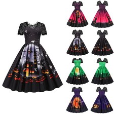 Halloween Womens Lace Fancy