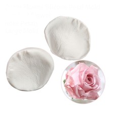 Rose Flower Silicone Mould Petal Veining Silicone Mould DIY Sugarcraft,Clay