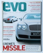 EVO Magazine, 134 collectable copies, free postage, the best Noughties car mag!