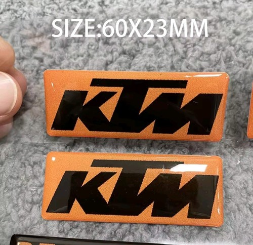 Ktm gel stickers decals x2 - ktm,
