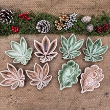 Vintage WADE Porcelain Leaf