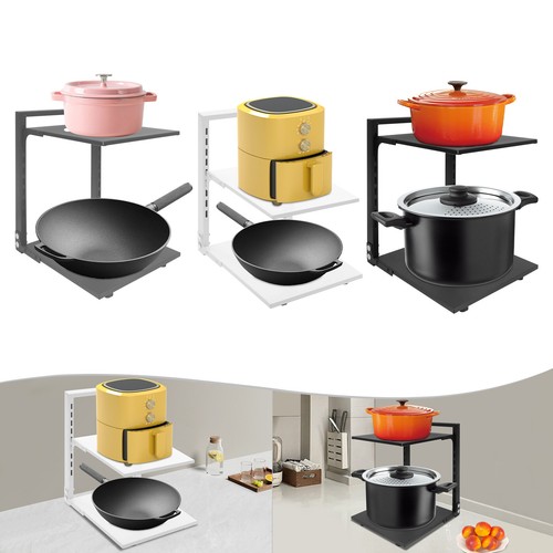 Pot rack organizer - rack, pan