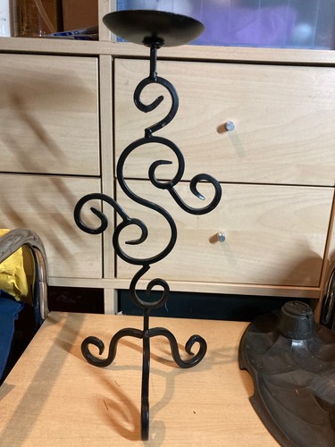 Wrought iron metal - iron, scroll