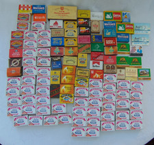 Job Lot 100+ Vintage Matchboxes & Matchbooks Mixed Bundle